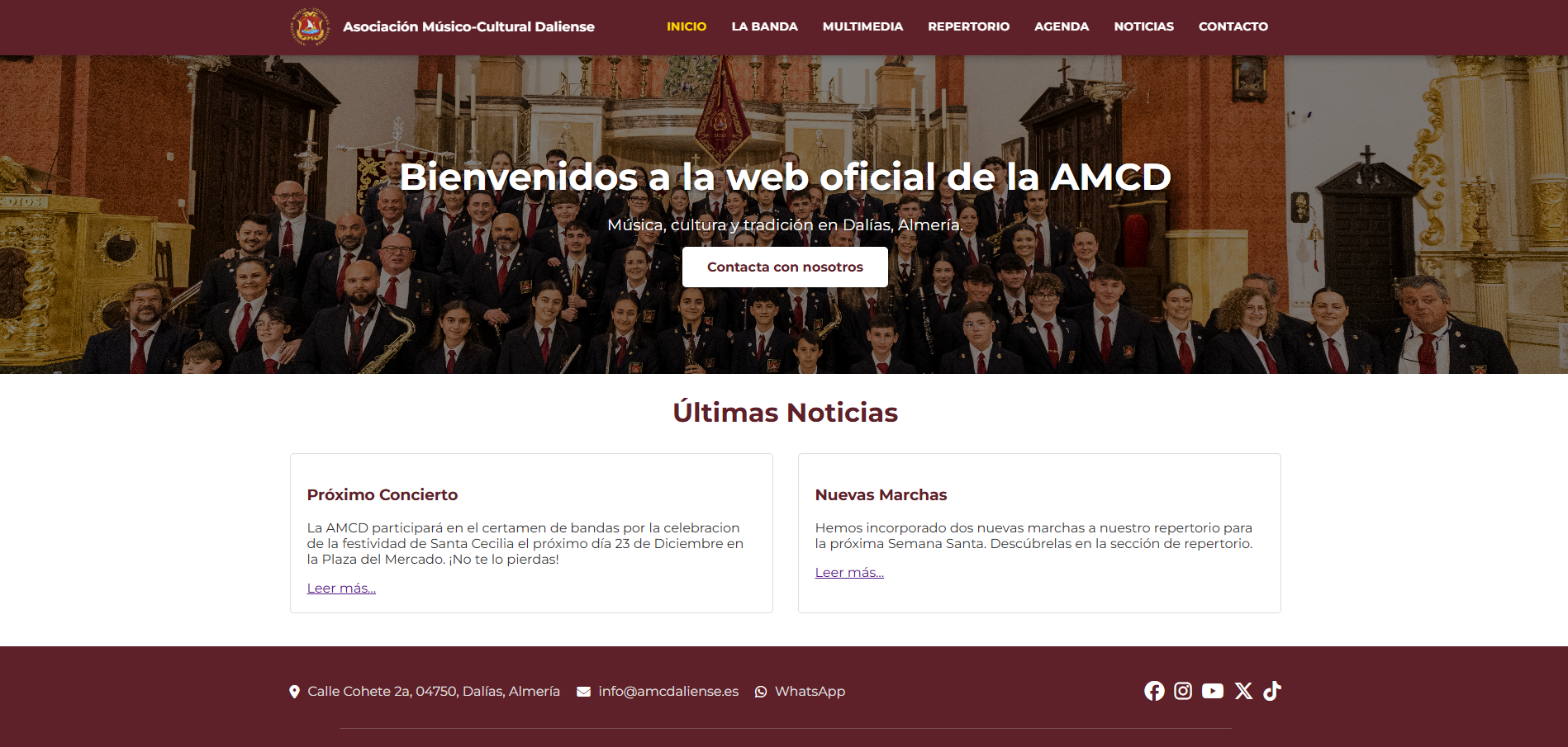 40 Años de Música: Estrenamos nuestra nueva casa digital